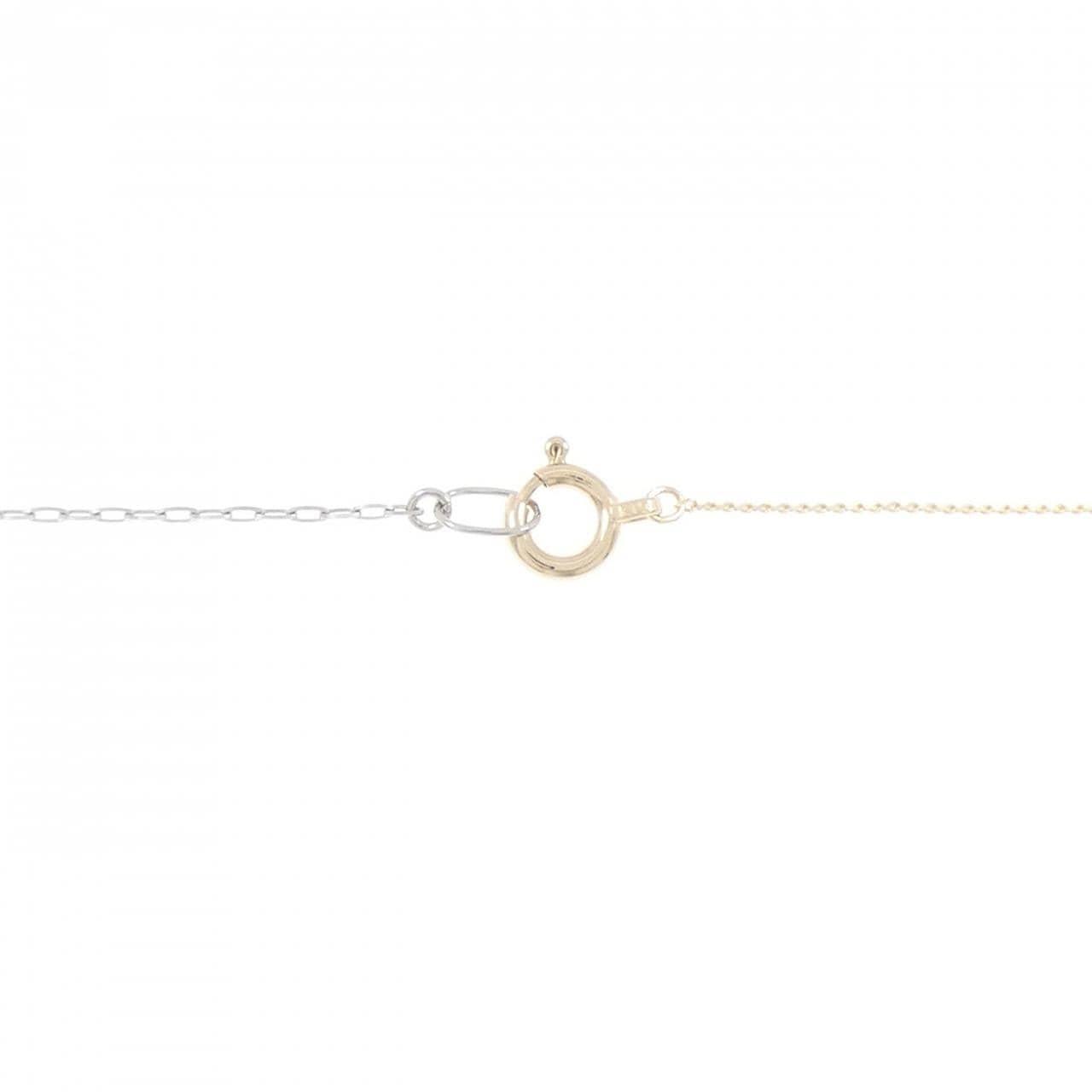 K10YG/PT850 ネックレス