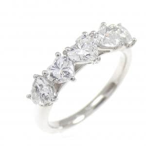 PT900 ハート ダイヤモンド リング 1.00CT