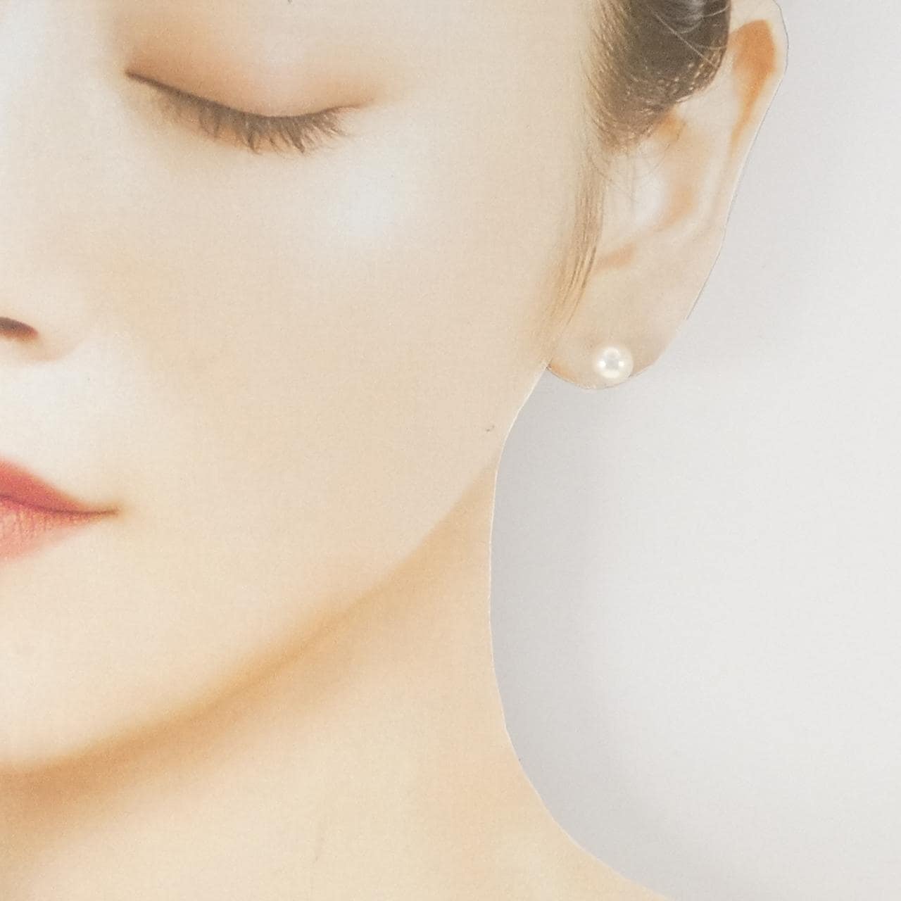 タサキ アコヤパール ピアス 6.9mm