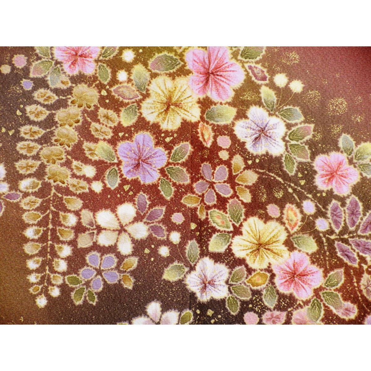 【未使用品】訪問着【翠山工房】