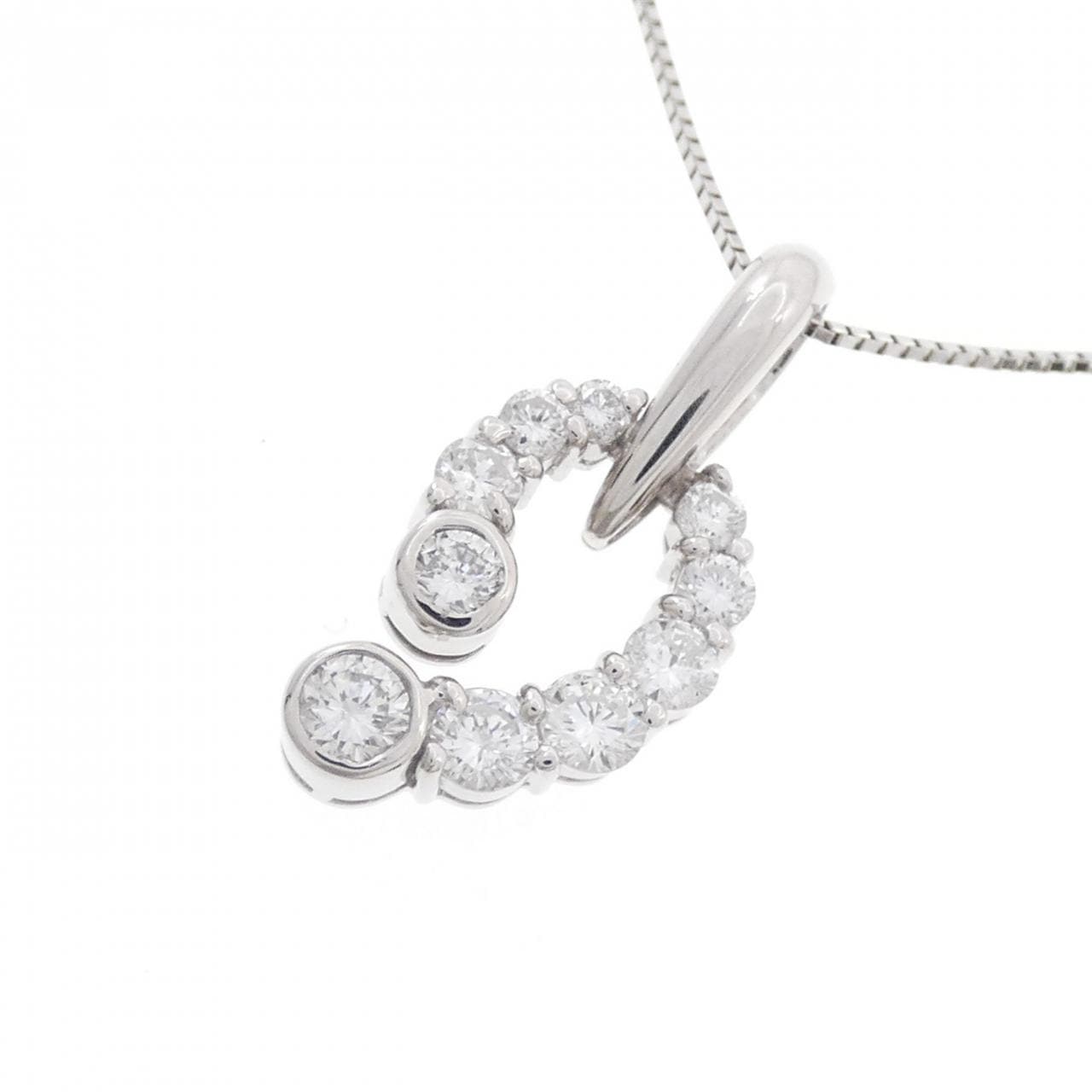 PT ダイヤモンド ネックレス 0.74CT