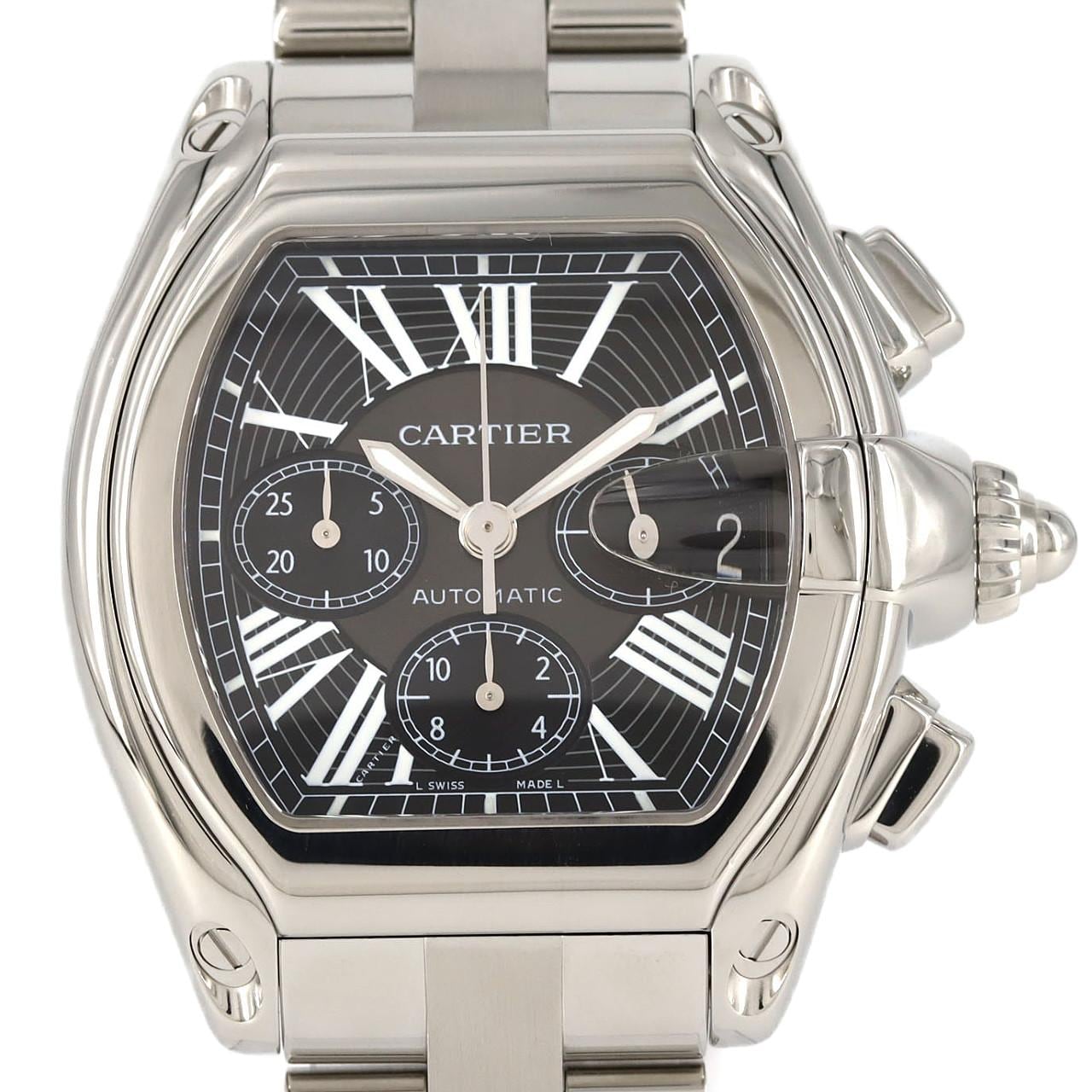 カルティエ ロードスタークロノグラフXL W62020X6 SS 自動巻