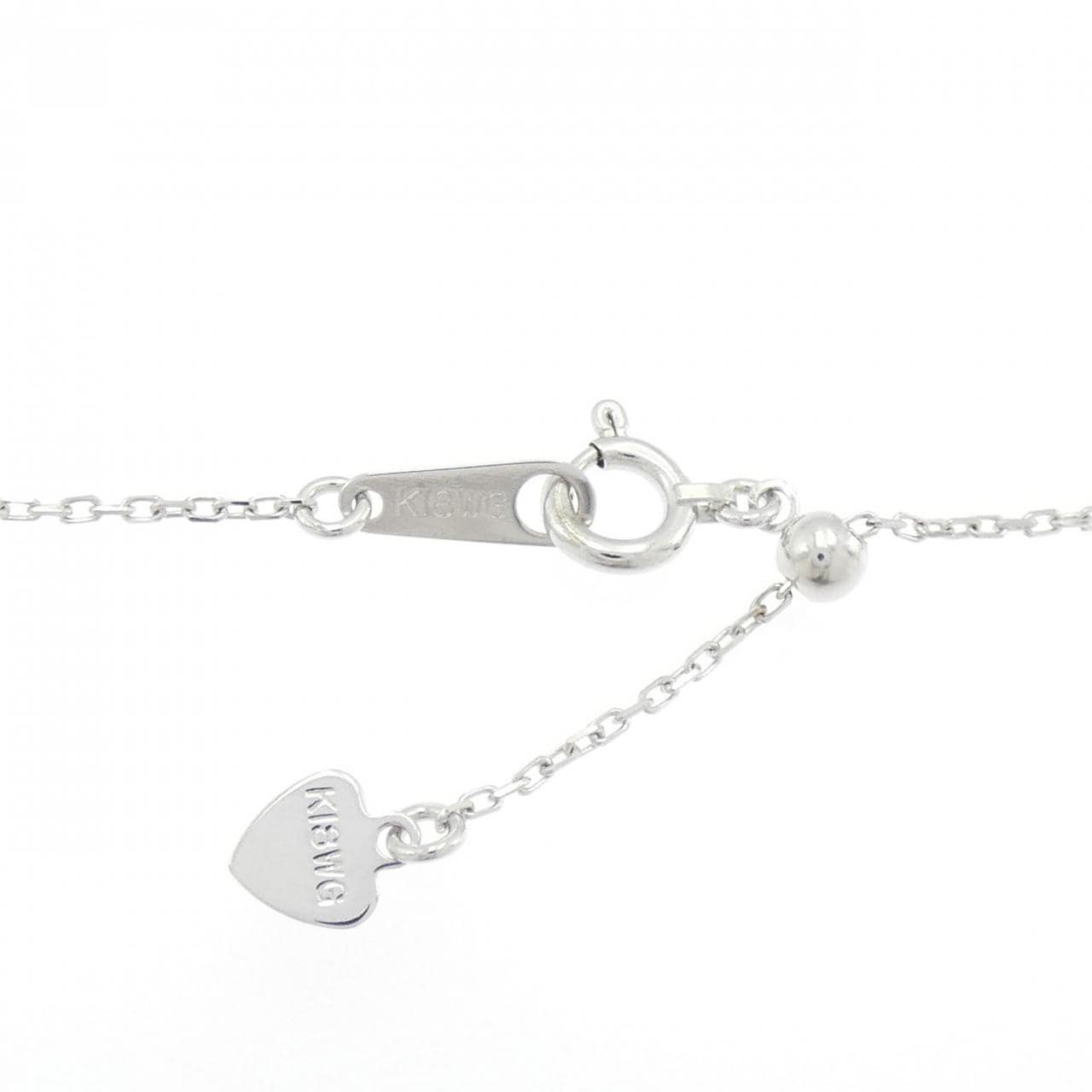 K18WG ダイヤモンド ネックレス 0.50CT