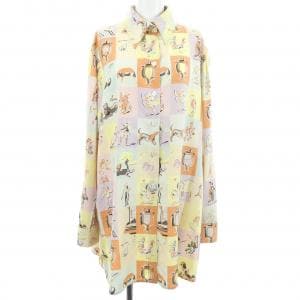 【ヴィンテージ】エルメス HERMES ツイルレーヌ シャツ