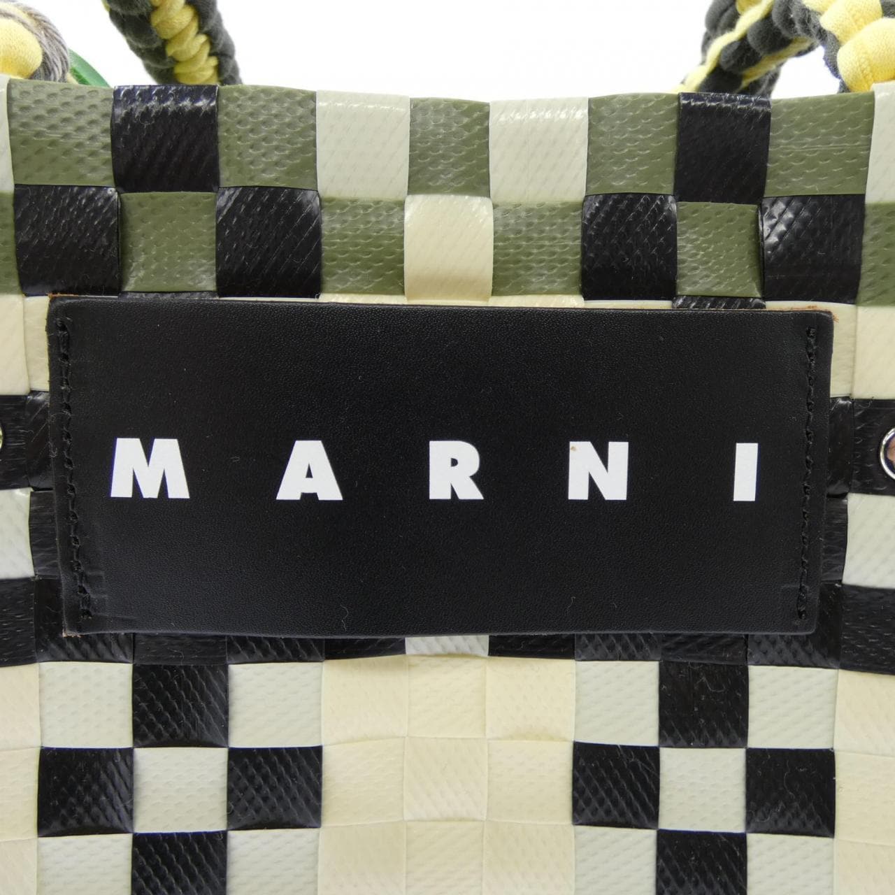 マルニ MARNI MARI MARKET JERSEY HANDLE BASKET SHMH0013A0 BAG