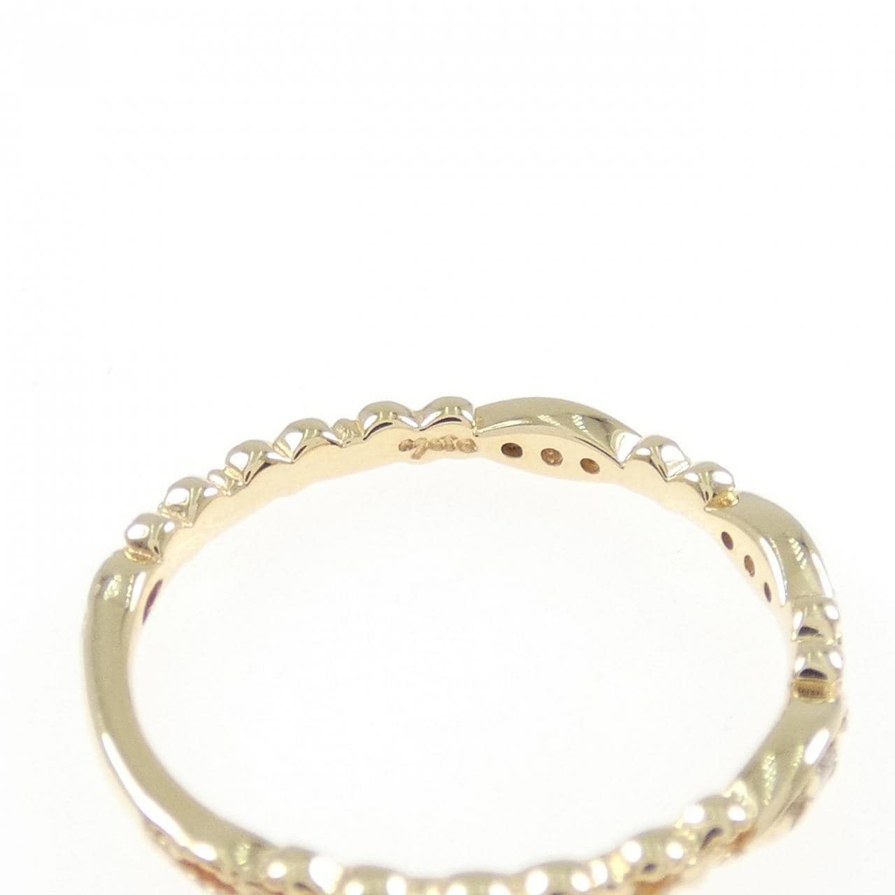 アガット ダイヤモンド リング 0.06CT
