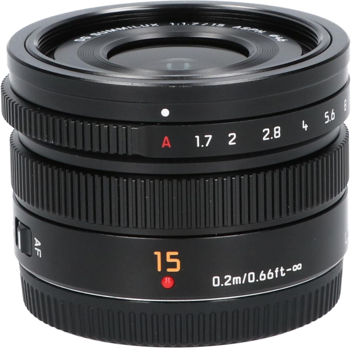 ＰＡＮＡＳＯＮＩＣ ＤＧ ＳＵＭＭＩＬＵＸ１５ｍｍ Ｆ１．７ＡＳＰＨ