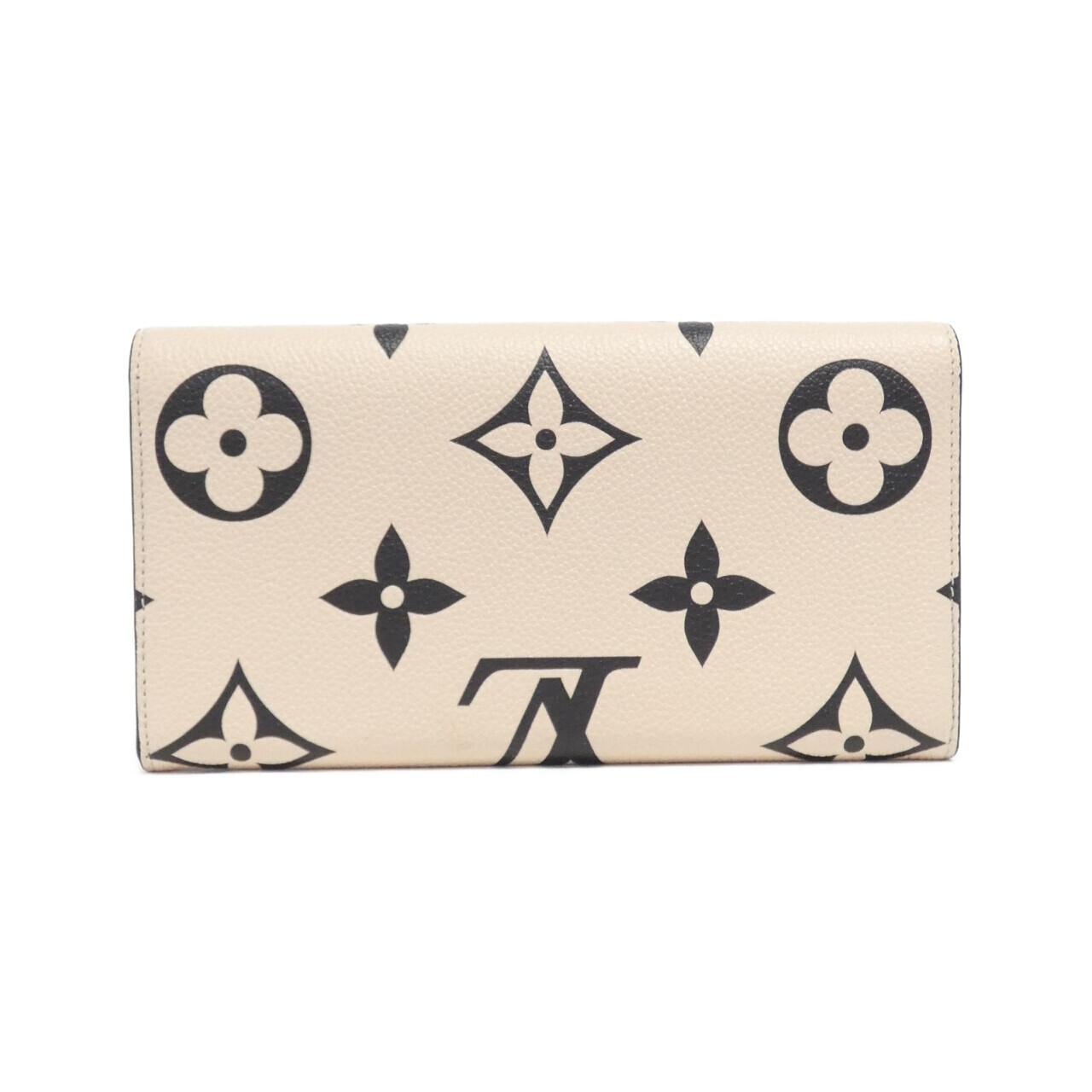 LOUIS VUITTON Monogram Empreinte (LV Crafty) Portefeuille Sarah M69514 Wallet