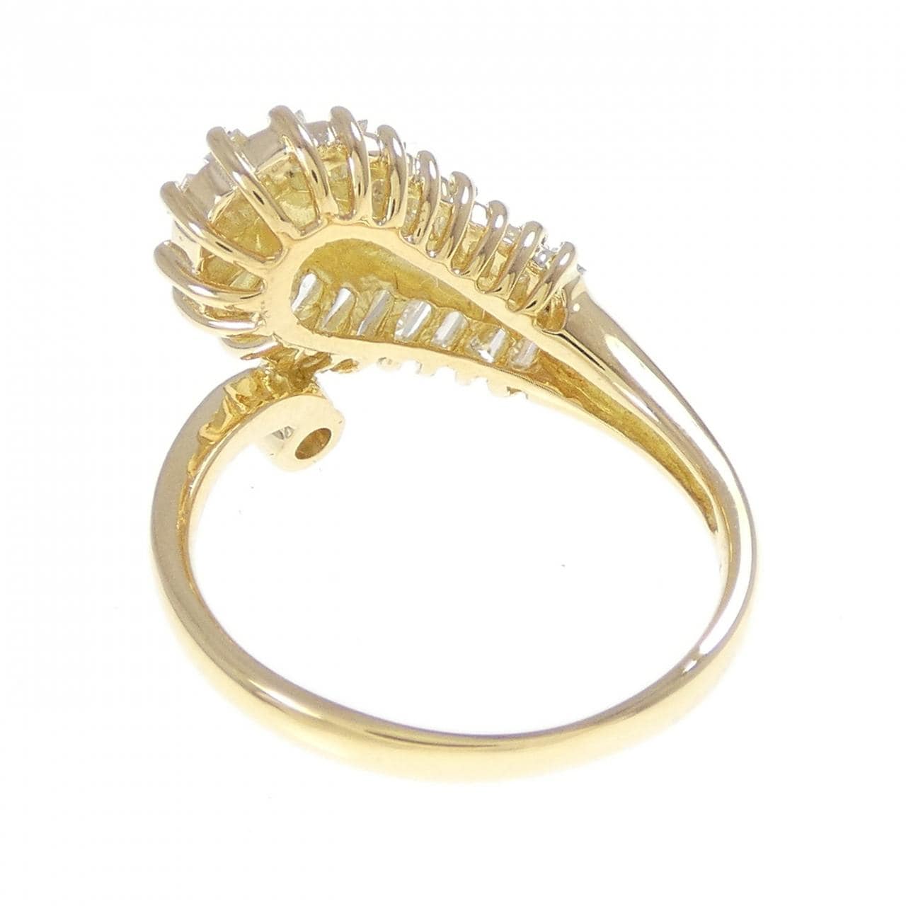 K18YG ダイヤモンド リング 0.48CT