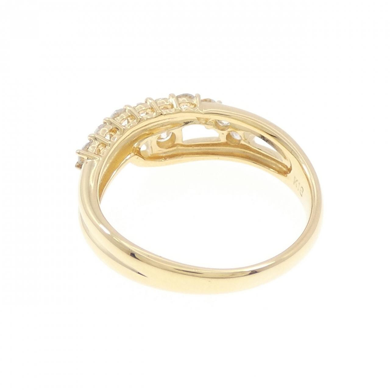 K18YG ダイヤモンド リング 0.51CT