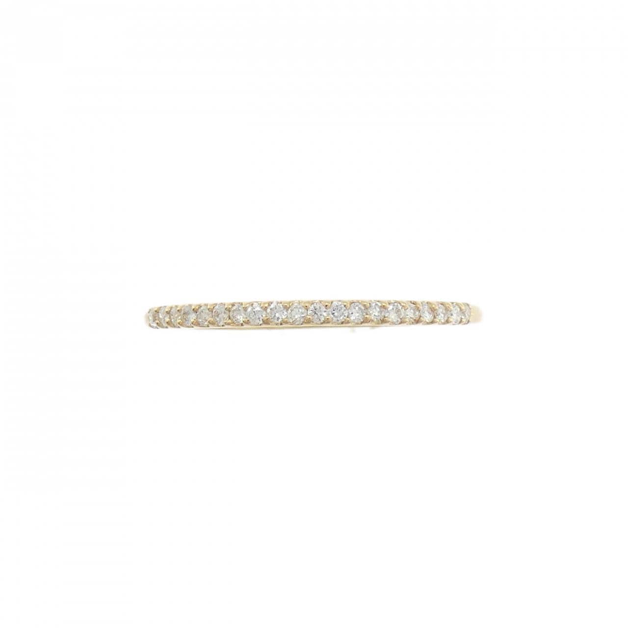 【リメイク】K18YG ダイヤモンド リング 0.10CT