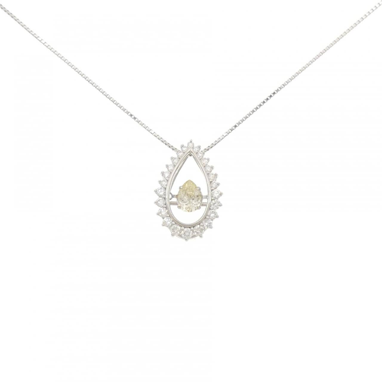 PT900/PT850 ダイヤモンド ネックレス 0.50CT