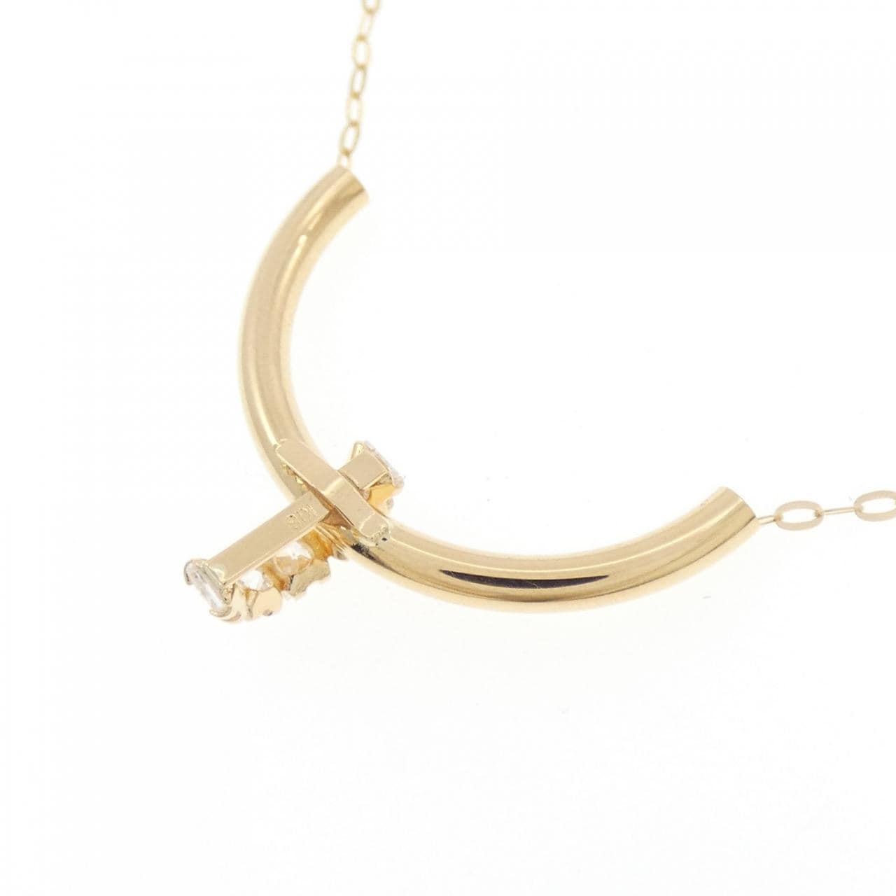 K18YG キュービック ネックレス