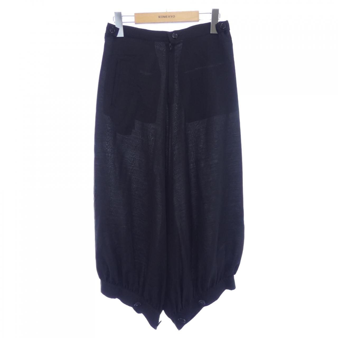 ヨウジヤマモトプリュスノアール YOHJI YAMAMOTO+NOIR NJ-S09-115 パンツ