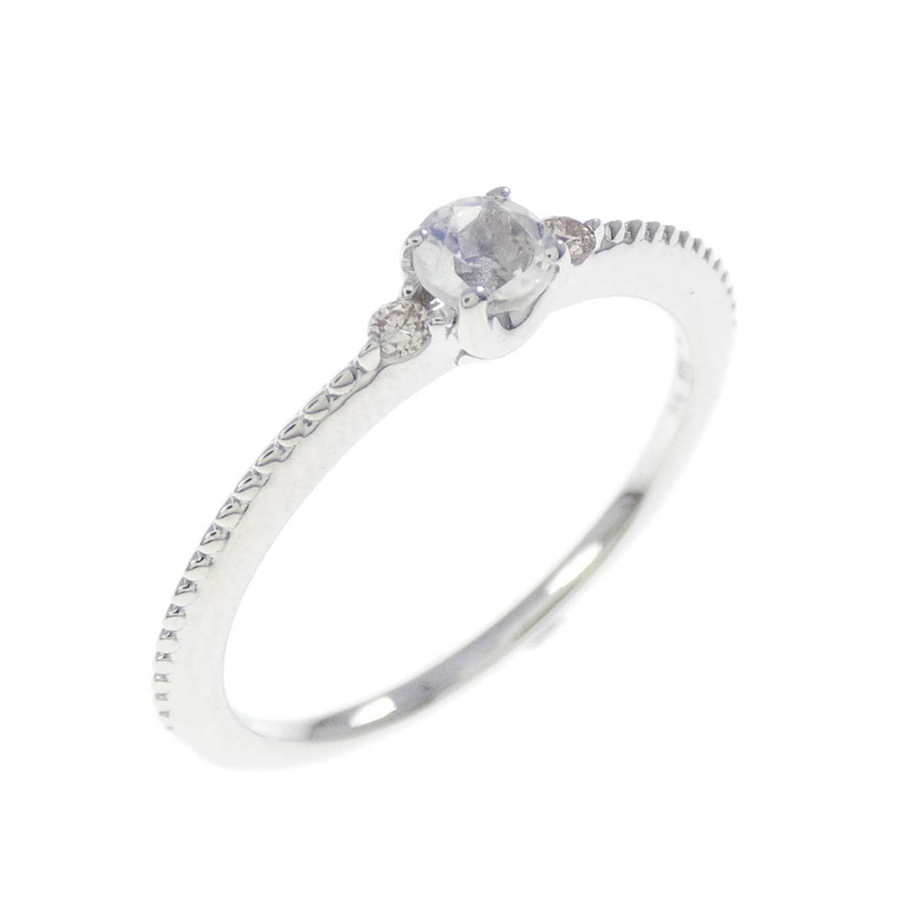 K10WG ムーンストーン リング