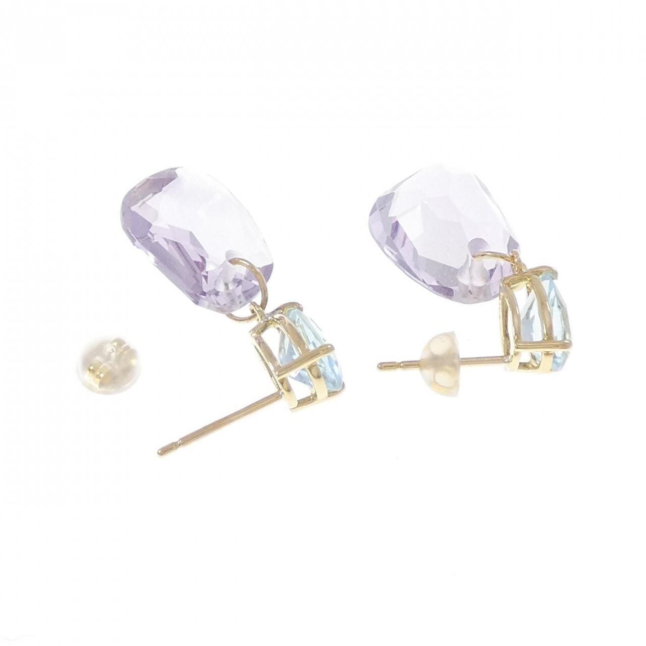 カドー アメジスト ピアス