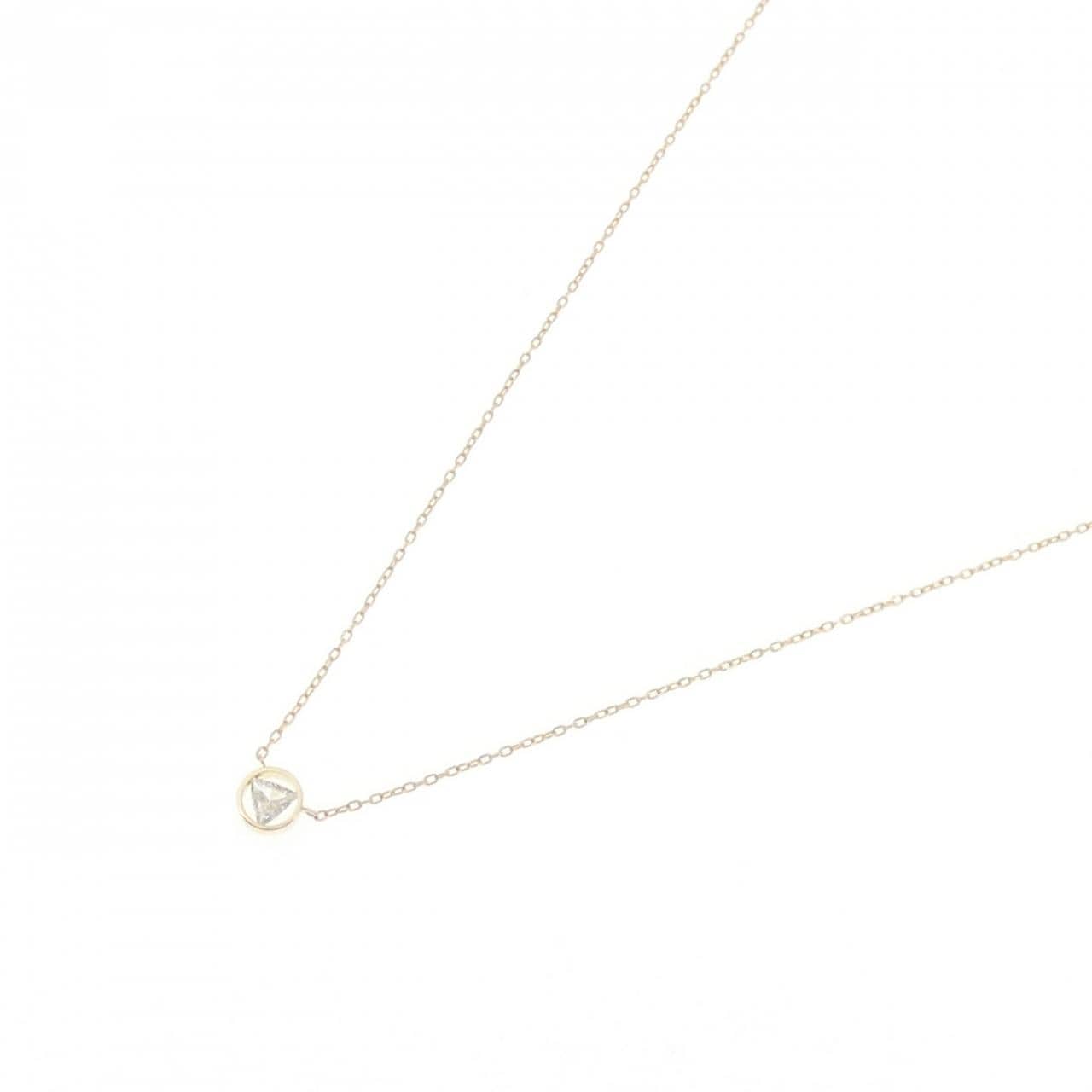 K18YG ダイヤモンド ネックレス 0.127CT