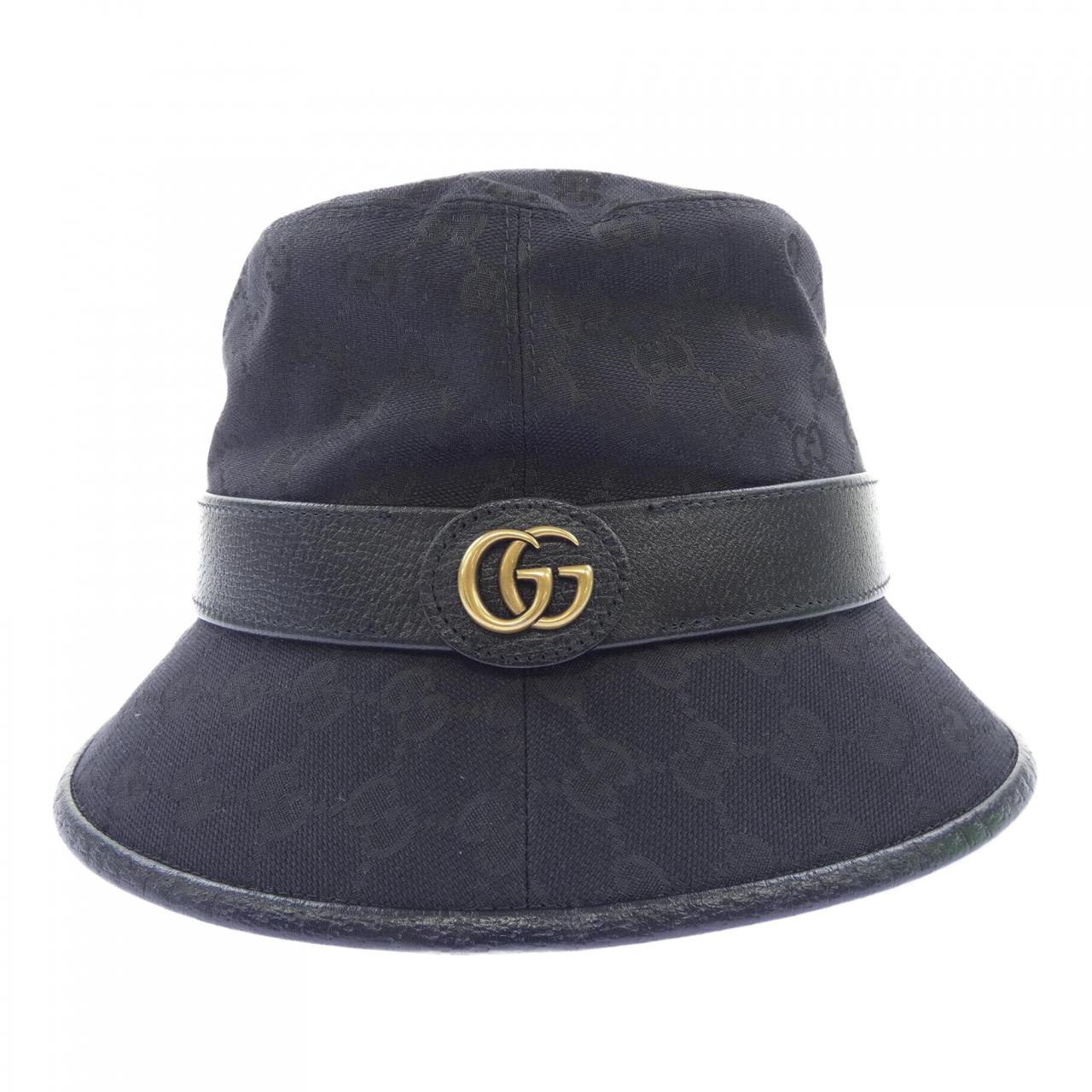 グッチ GUCCI ダブルG付き GGキャンバス バケットハット 576587 4HG53 ハット