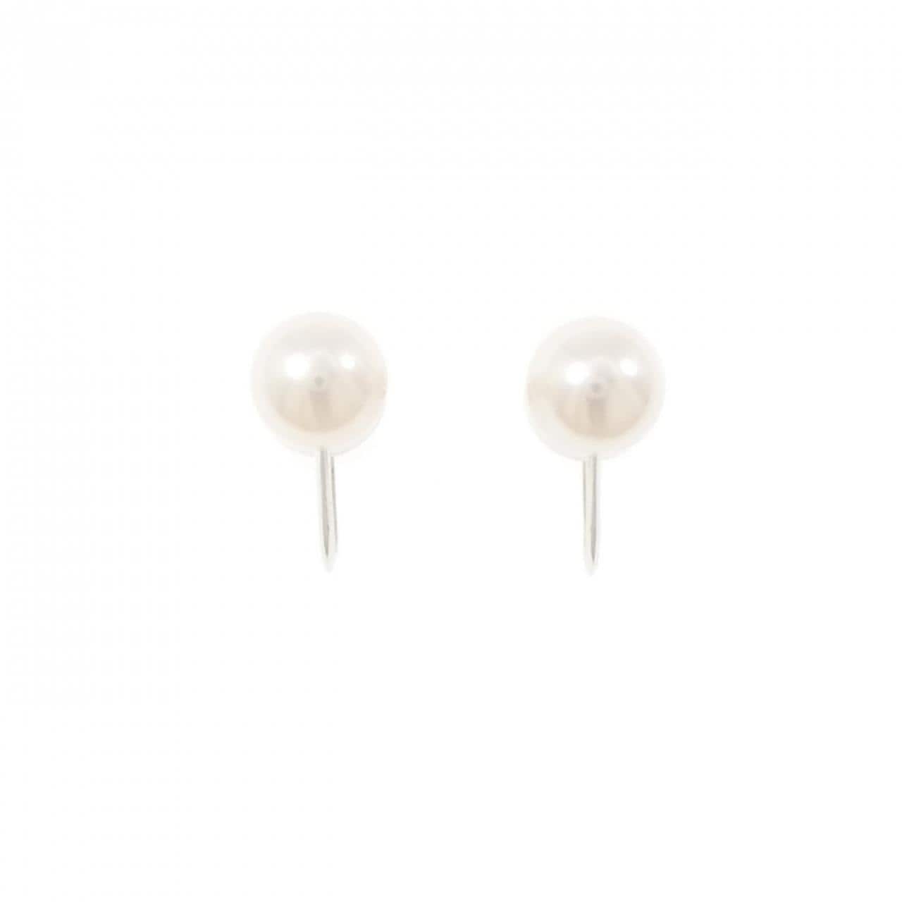 タサキ アコヤパール イヤリング 7.5mm