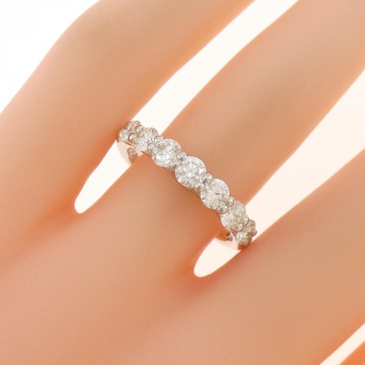 PT950 ダイヤモンド リング 1.00CT