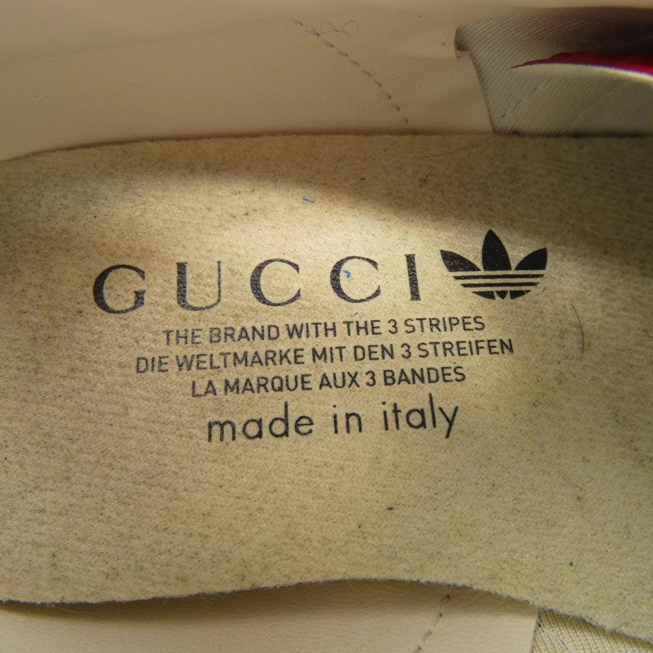 グッチ GUCCI IE2262 ADIDAS GAZELLE 715222 スニーカー
