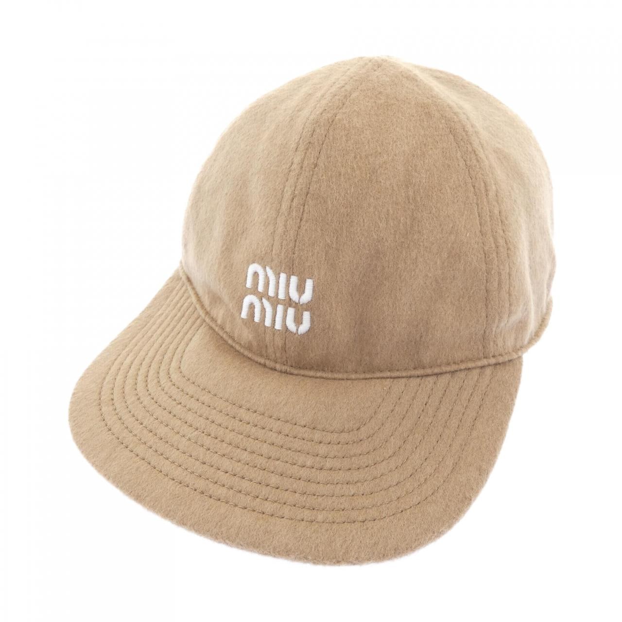 ミュウミュウ MIU MIU ベースボール 5HC369 2IF8 キャップ