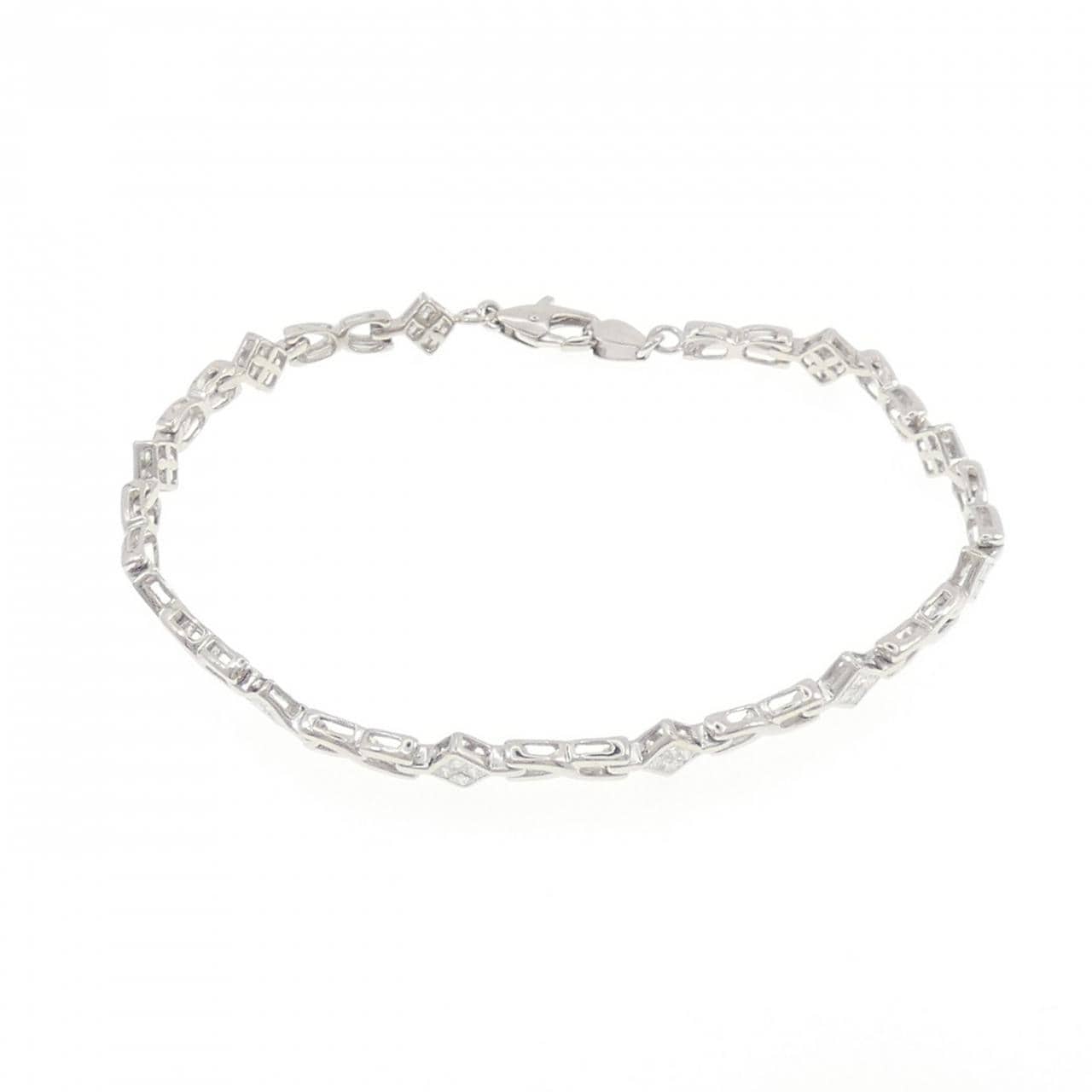 PT850 ダイヤモンド ブレスレット 0.90CT