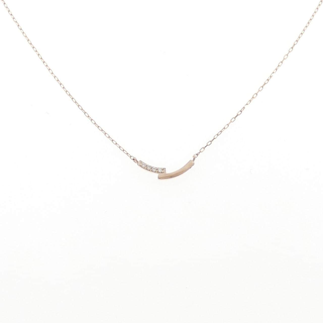 K10PG ダイヤモンド ネックレス 0.01CT