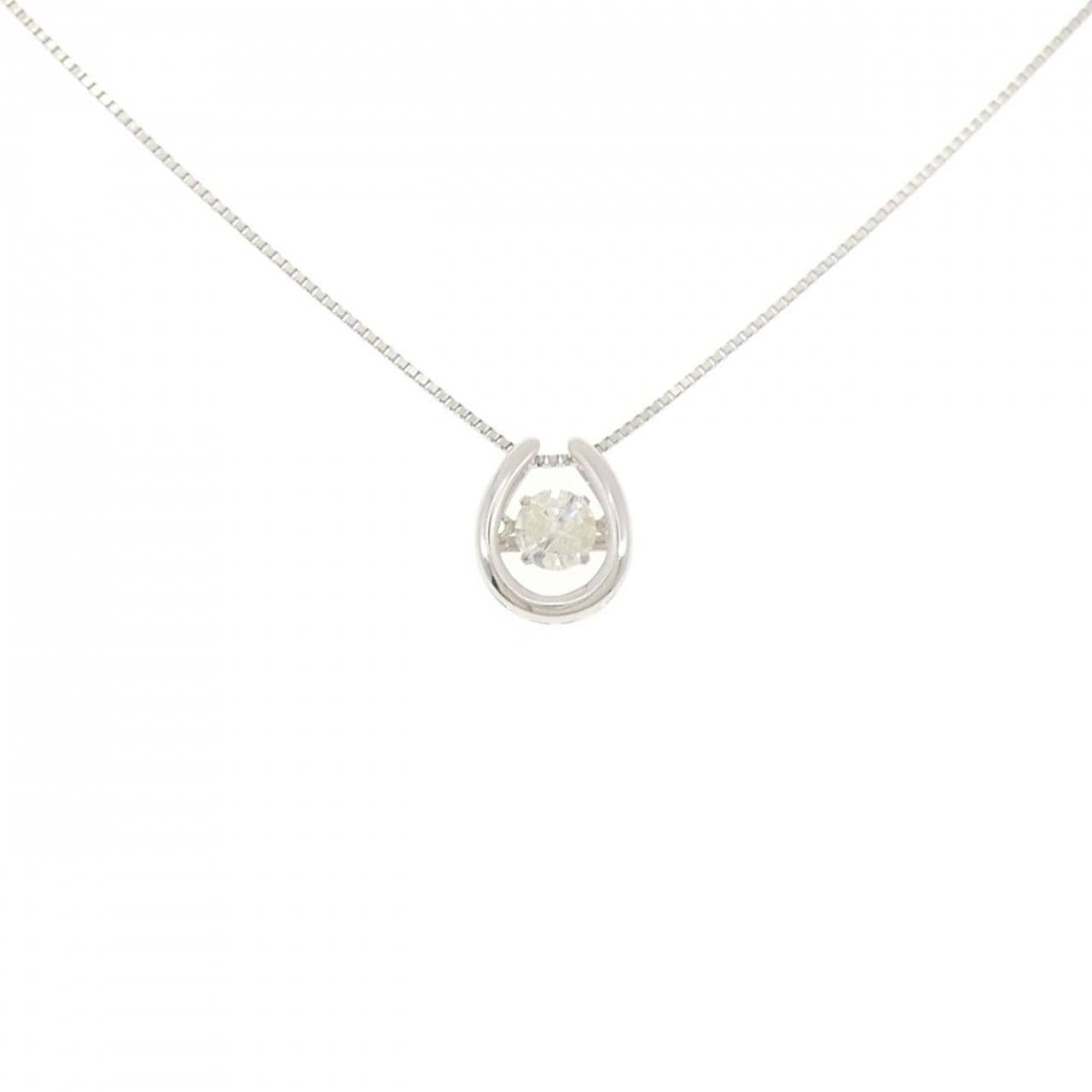 PT900/PT850 ダイヤモンド ネックレス 0.40CT