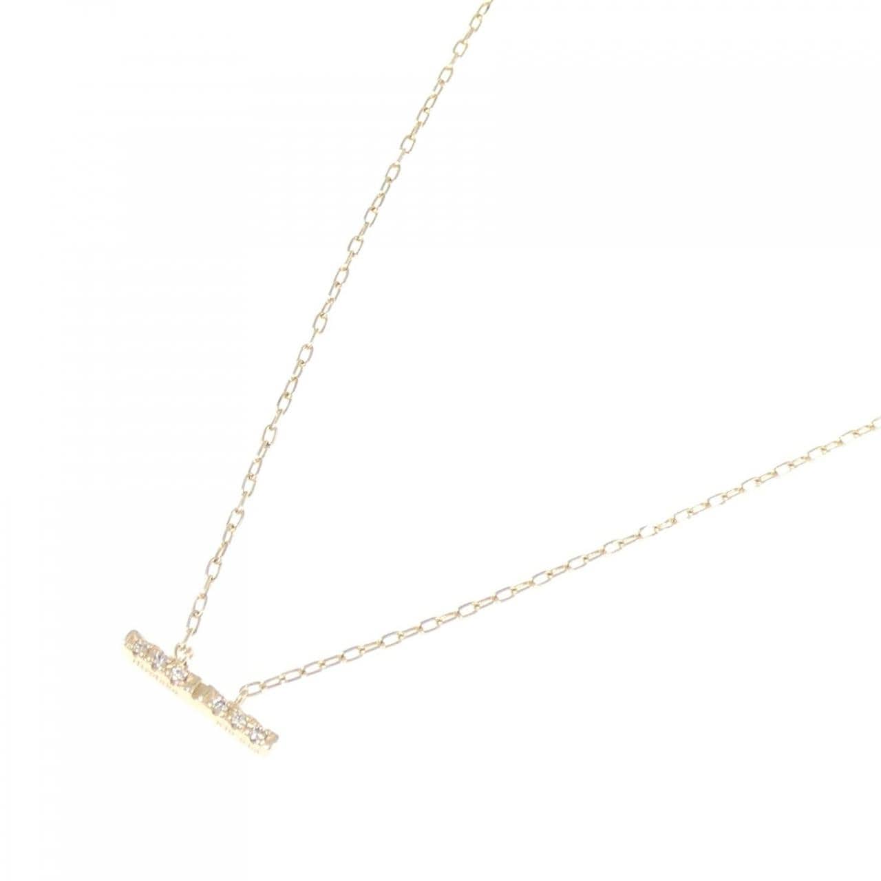 ヒロタカ トラペーズ ネックレス 0.03CT