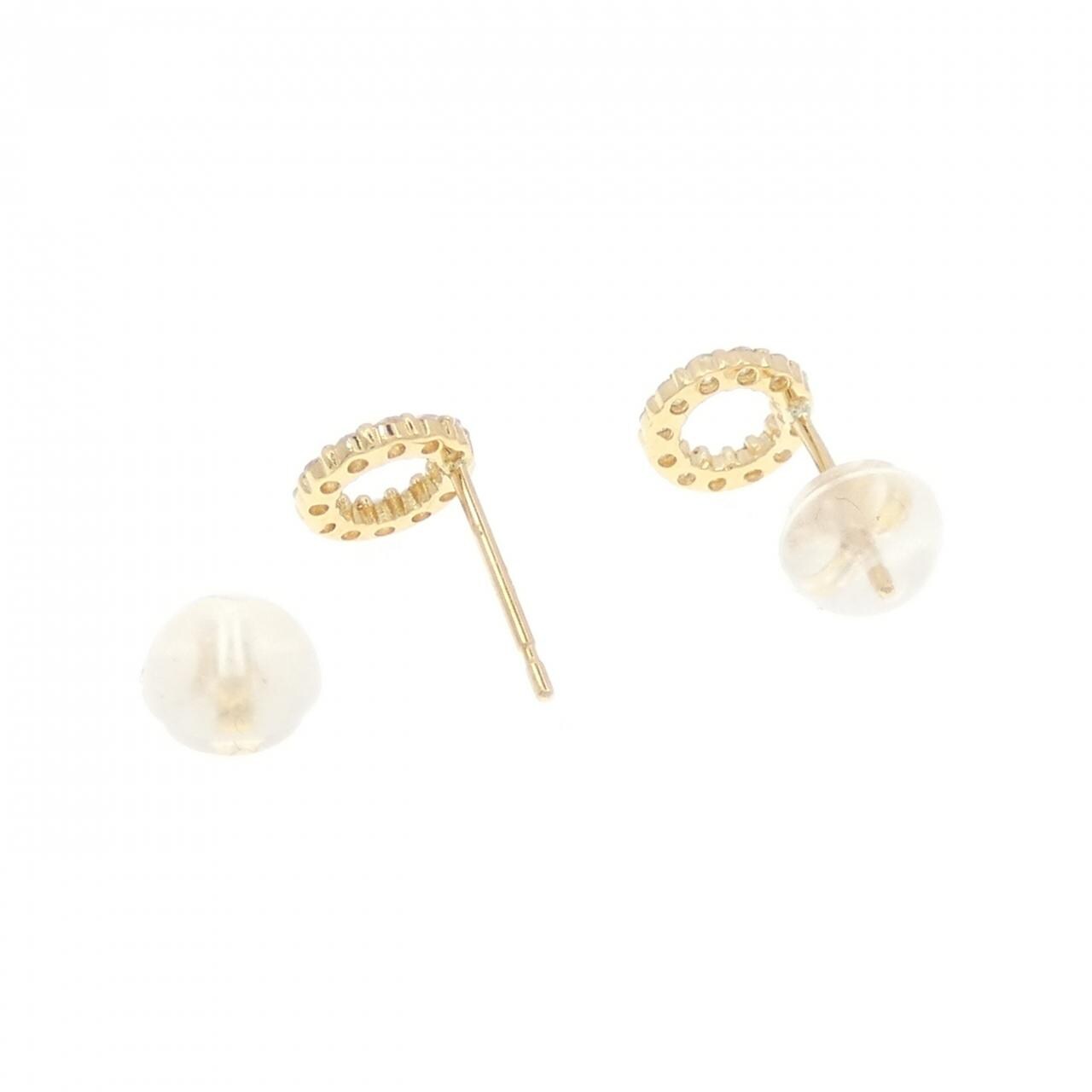 【リメイク】K18YG ダイヤモンド ピアス 0.20CT