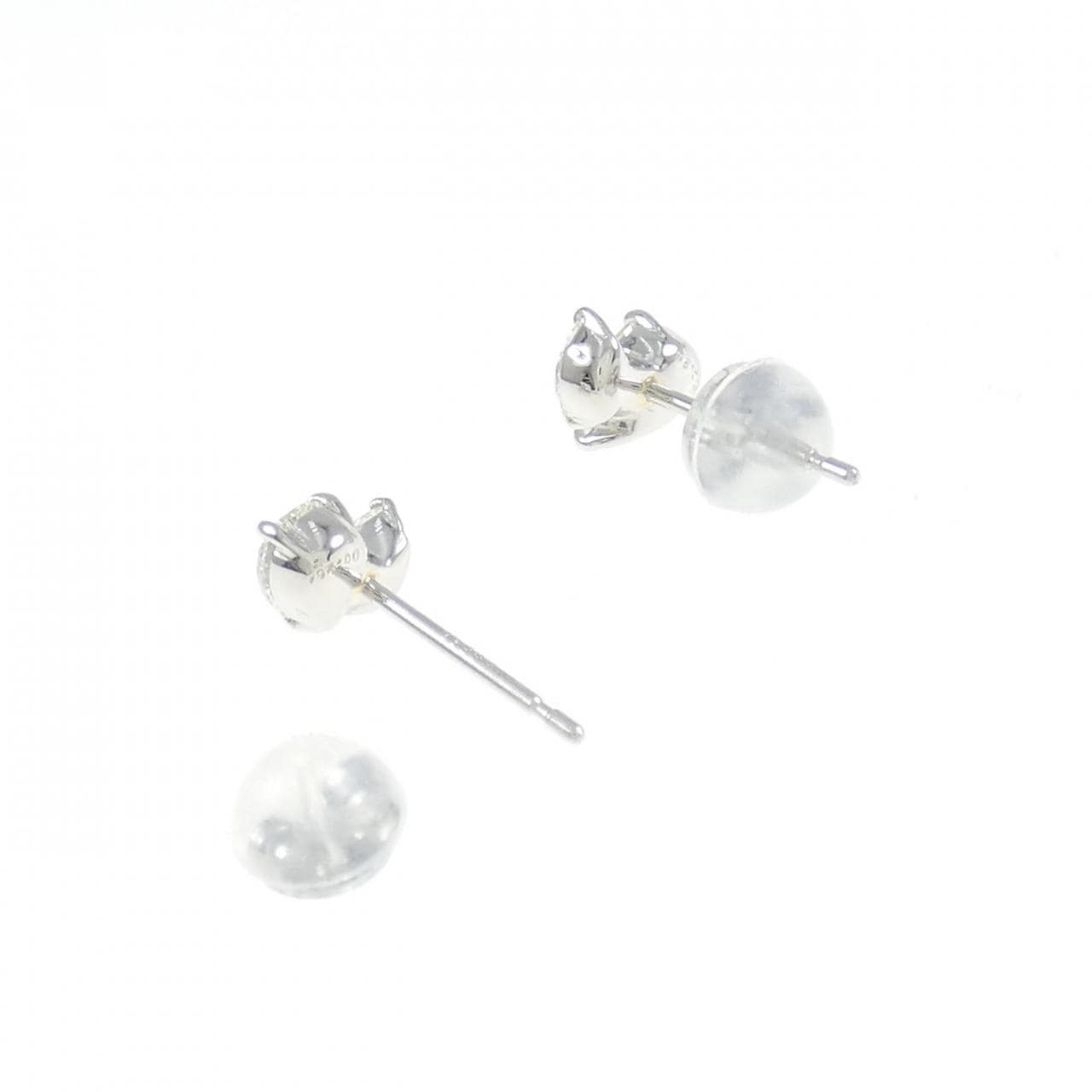 [新品] PT900钻石耳环 0.52CT