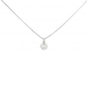 PT900/PT850 ソリティア ダイヤモンド ネックレス 0.41CT