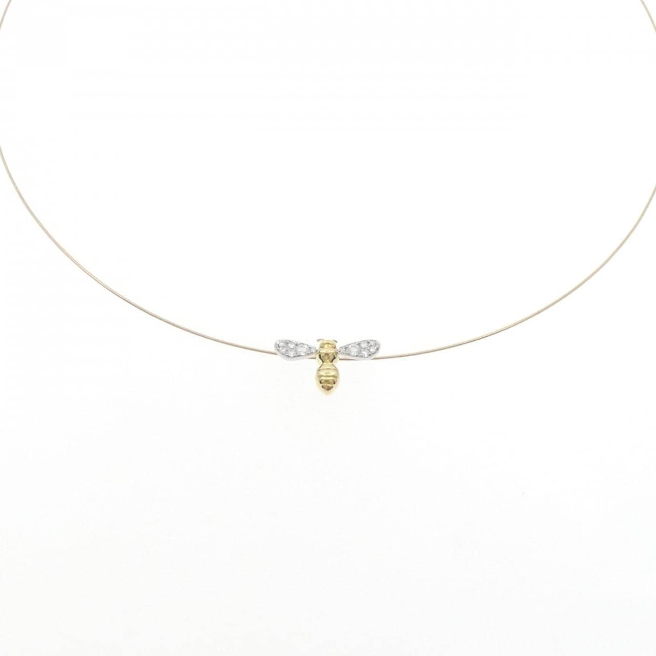 ギメル ビー ダイヤモンド ネックレス 0.176CT