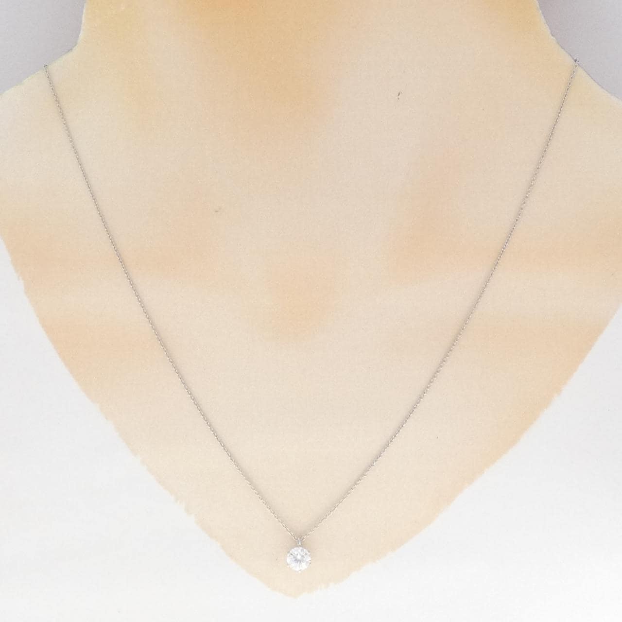 【リメイク】PT900/PT850 ダイヤモンド ネックレス 0.541CT E VVS2 3EXT H＆C