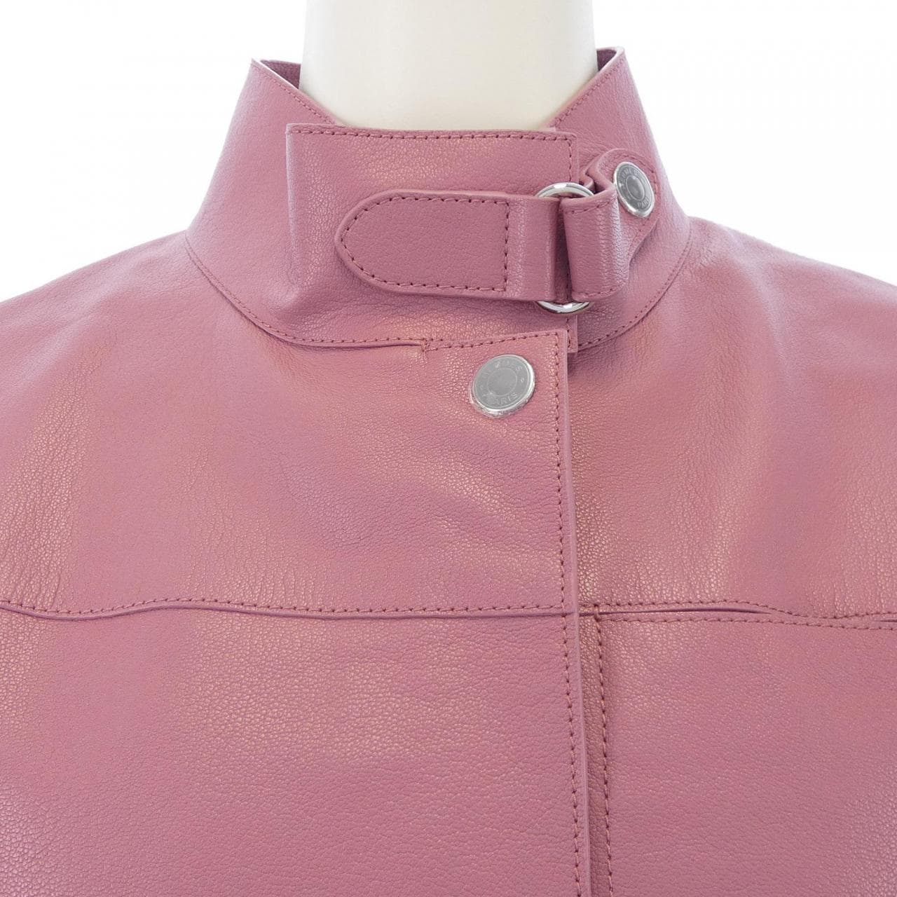 エルメス HERMES シティ カルトゥッシュ クルードセル 5H1151D7 レザージャケット