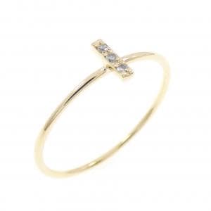 K18YG ダイヤモンド リング