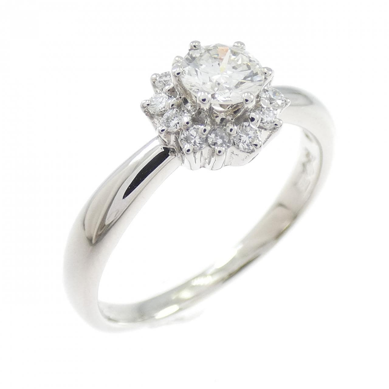 PT1000 ダイヤモンド リング 0.318CT
