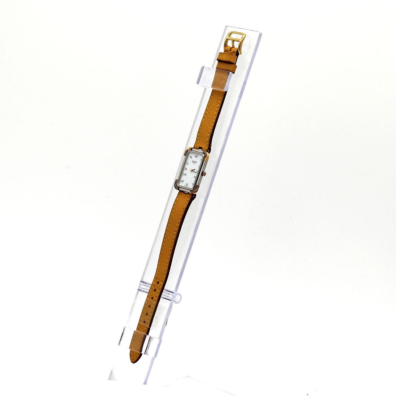 【ノーメンテナンス還元価格】エルメス クロアジュール コンビ CR1.240 SSxGP クォーツ