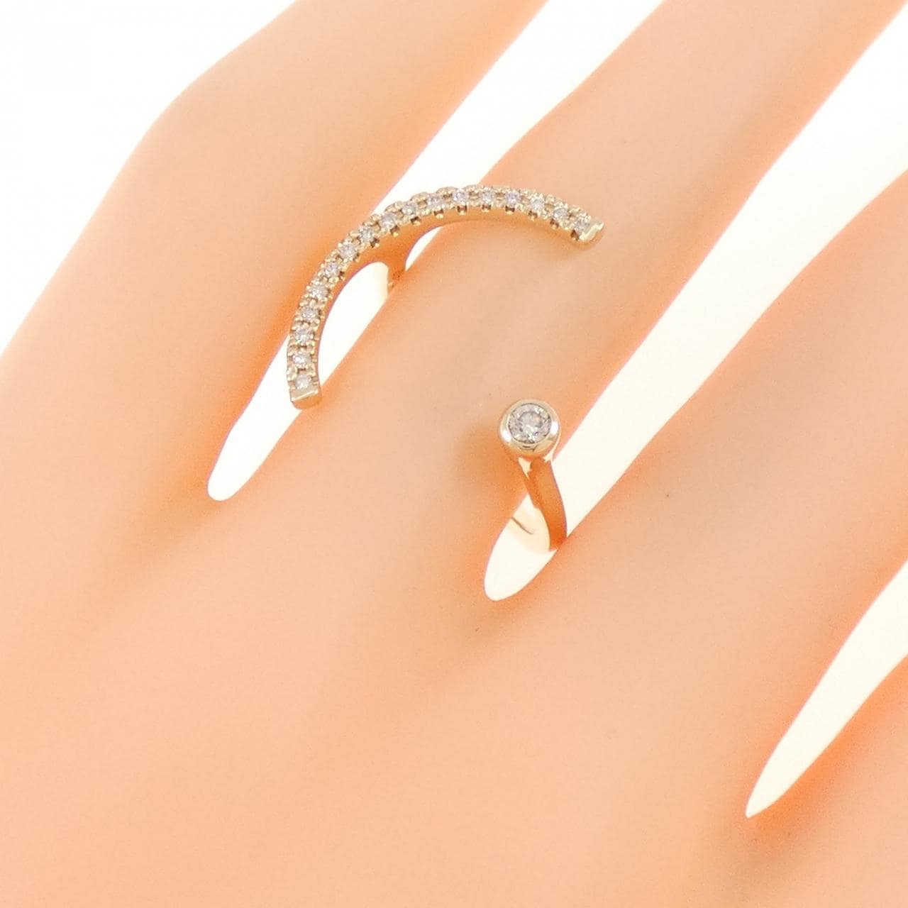 ヒロタカ ツリーホッパー リング 0.13CT