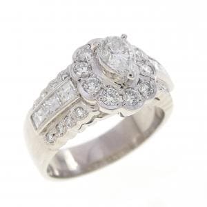 PT900 ダイヤモンド リング 1.21CT