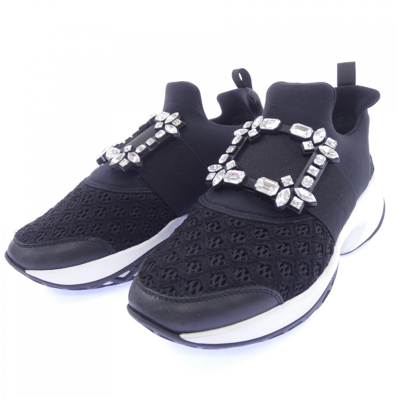 ロジェヴィヴィエ ROGER VIVIER ヴィヴ ラン　ストラスバックル スニーカー