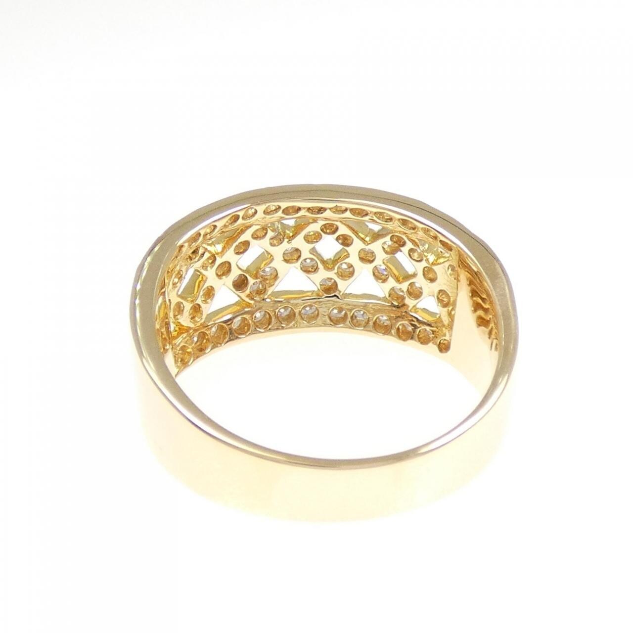 K18YG ダイヤモンド リング 0.50CT