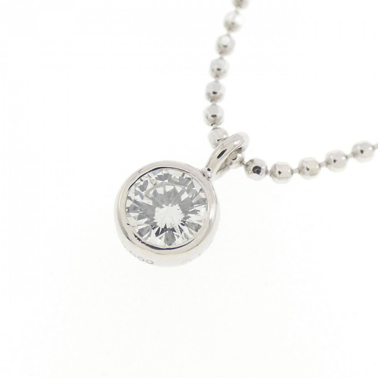 PT900/PT850 ダイヤモンド ネックレス 0.14CT
