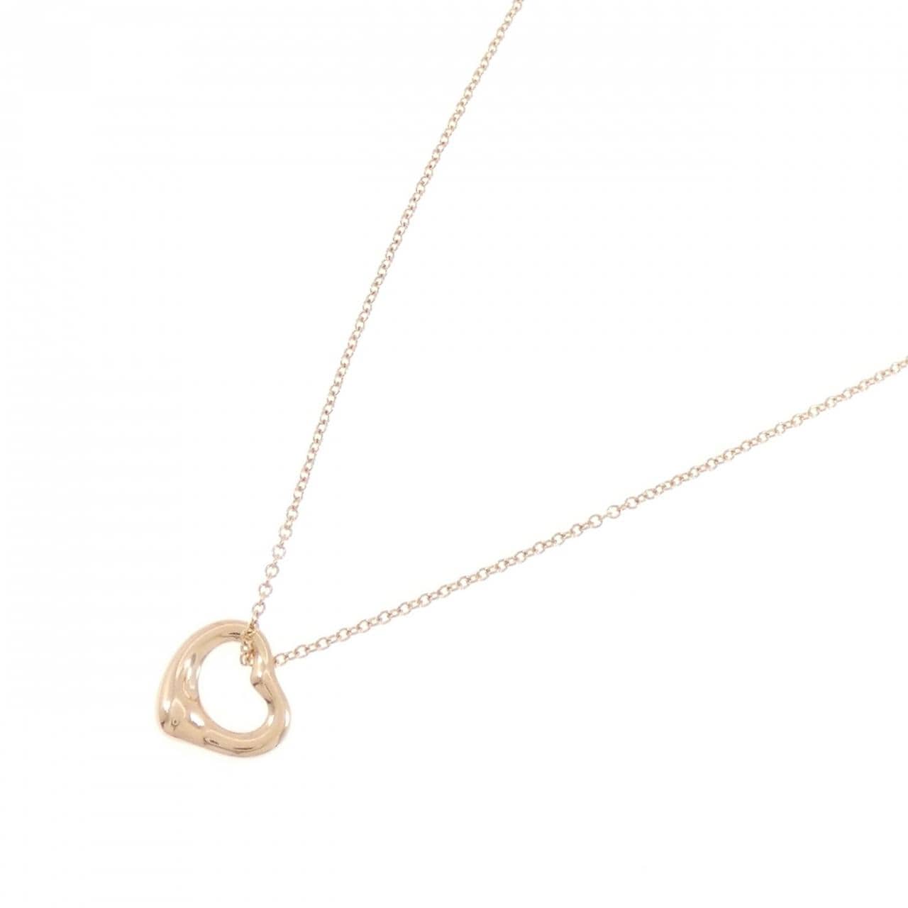 ティファニー オープンハート ネックレス