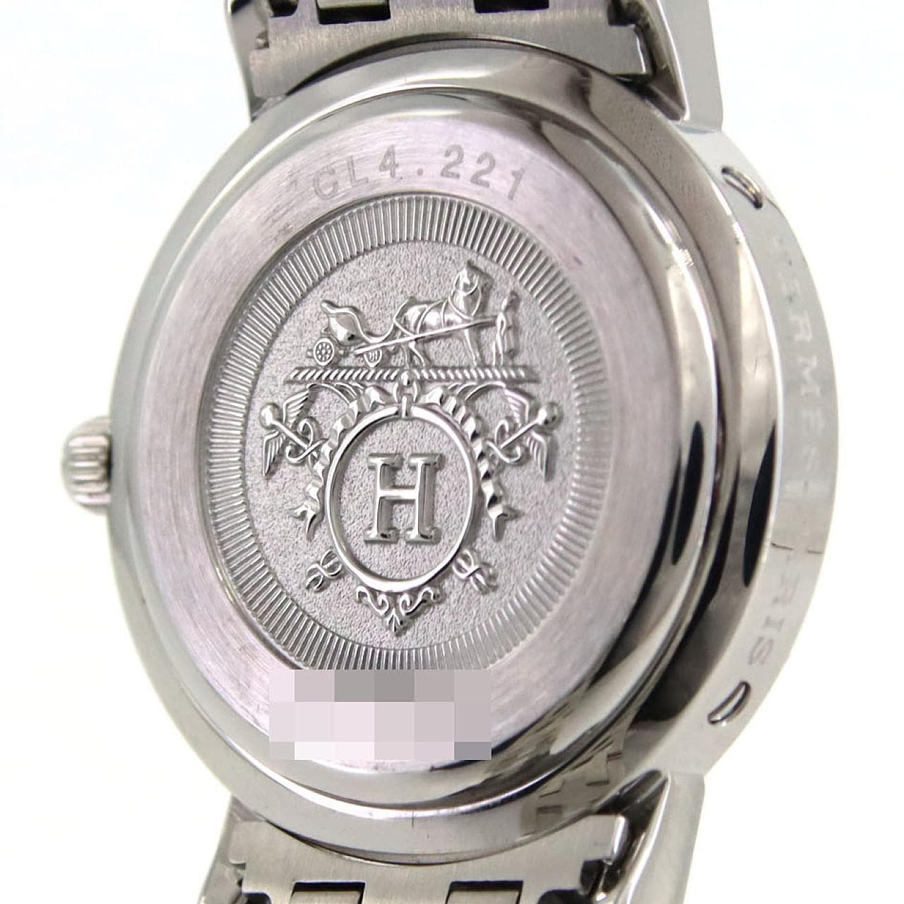 エルメス クリッパーナクレ PGコンビ CL4.221 SSxPG クォーツ