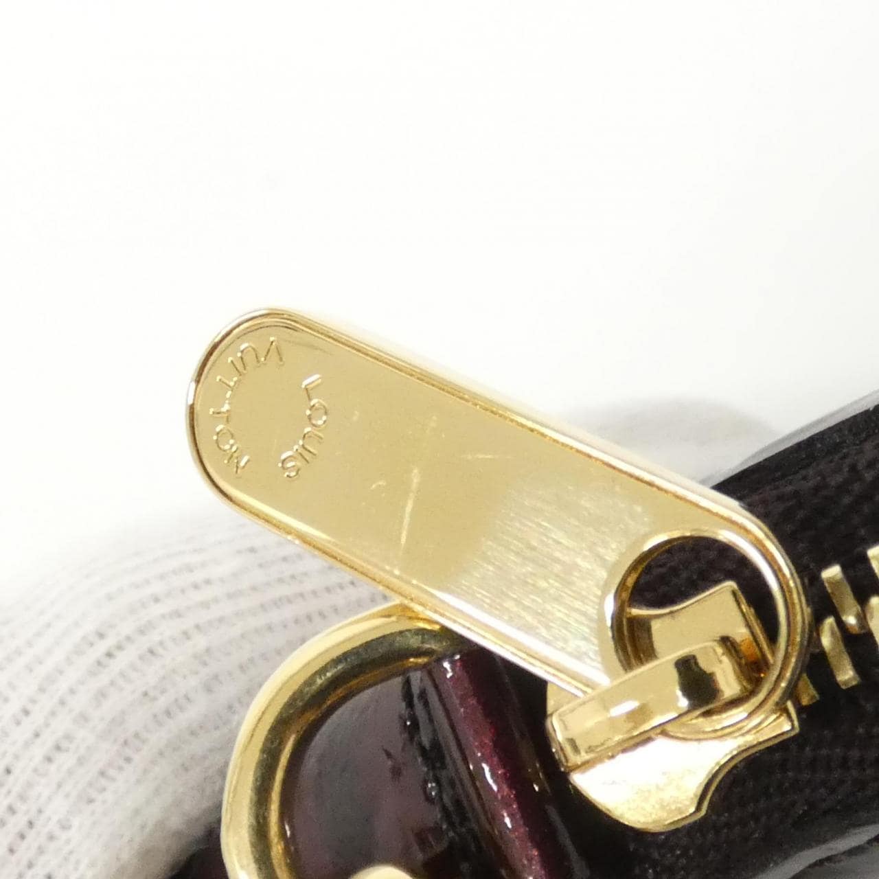 ルイヴィトン ヴェルニ レイユール ポルト モネ クール M91713 コインケース