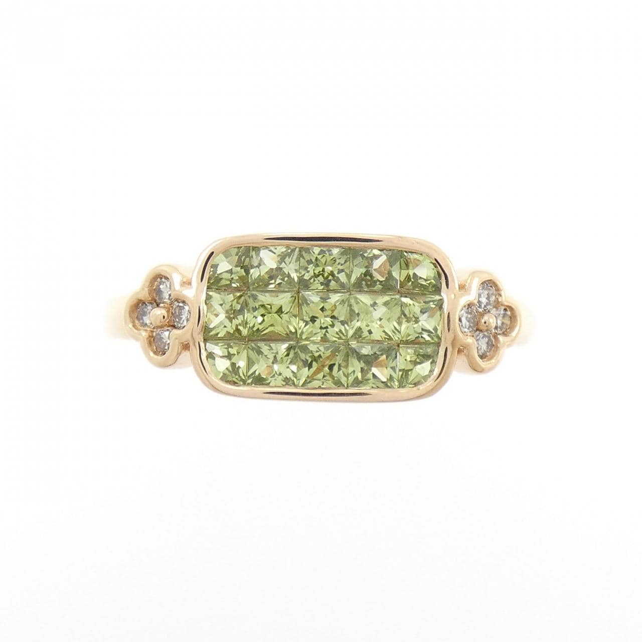 K18PG サファイヤ リング 0.82CT