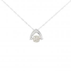 K18WG ダイヤモンド ネックレス 0.30CT