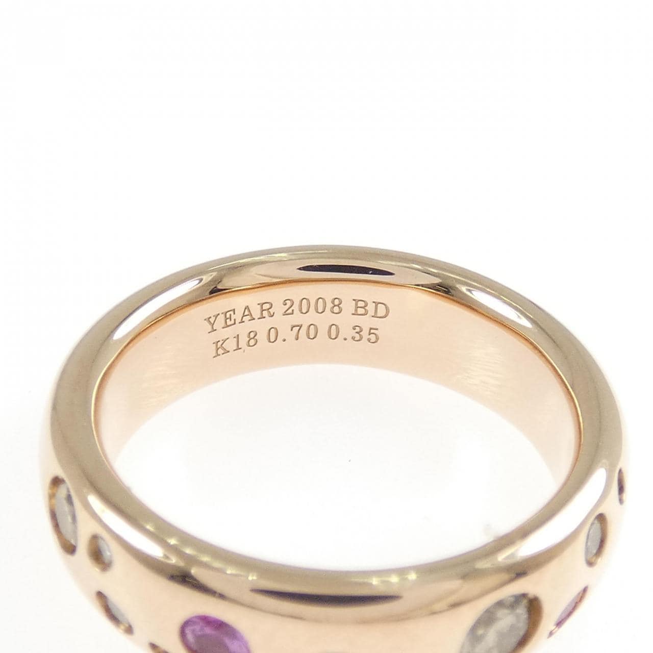 カシケイ サファイヤ リング 0.35CT
